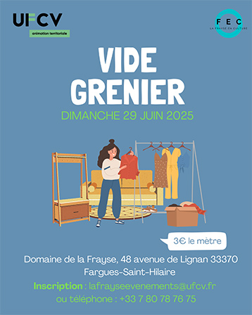 Vide Grenier - le 29 juin