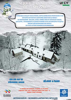 Sejour la vallee de lesponne